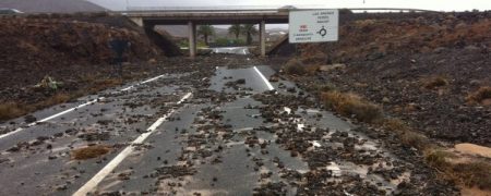 lluvias sur lanzarote