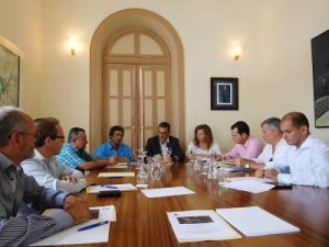 reunión Puertos Haría