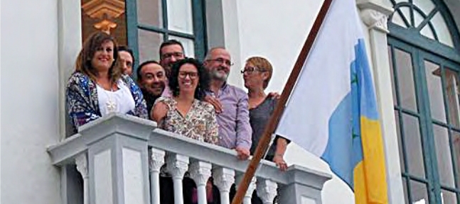 bandera nacionalista Haría